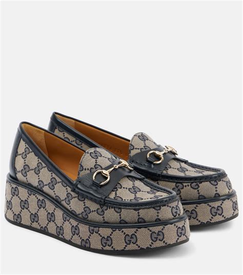 gucci loafers soles addition|gucci wedge loafers.